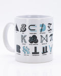 Mathematical Alphabet 20 oz Mega Mug Cognitive Surplus