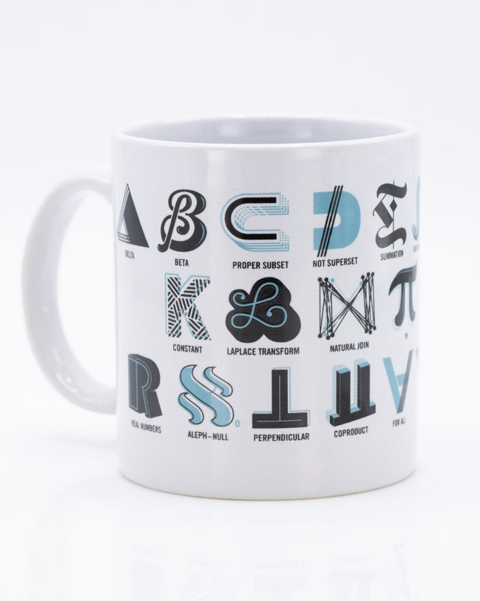 Mathematical Alphabet 20 oz Mega Mug Cognitive Surplus