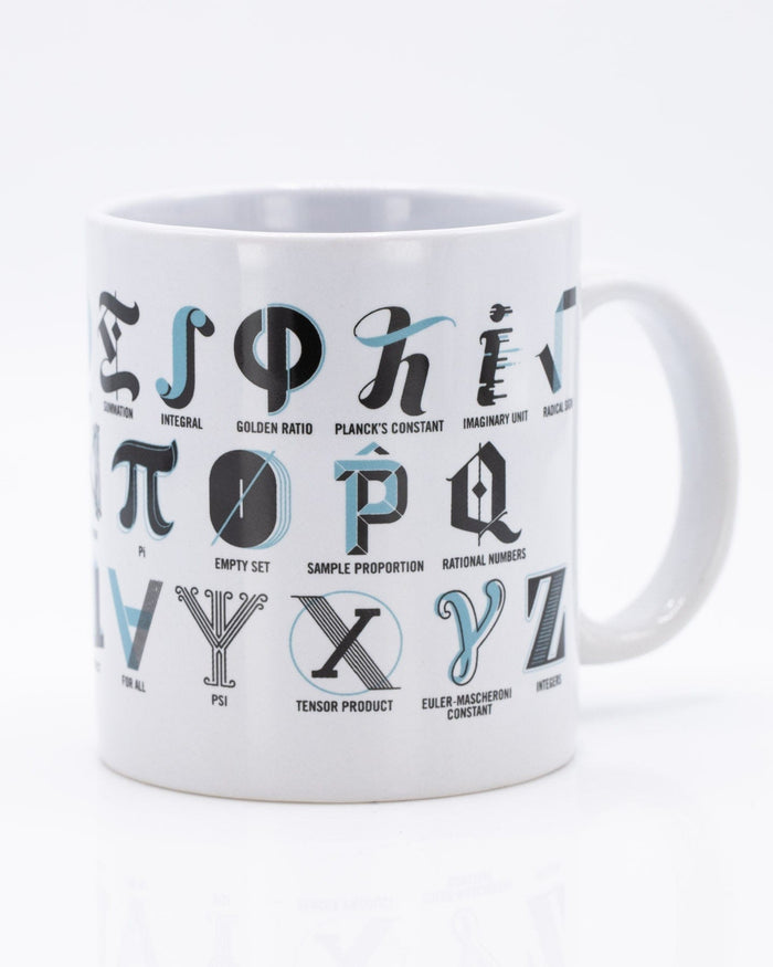 Mathematical Alphabet 20 oz Mega Mug Cognitive Surplus