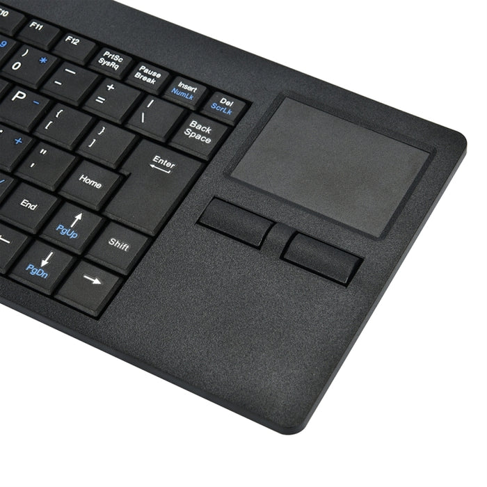 MC-818 Ultra-thin Wired Computer Keyboard with 82 Keys and Touch-pad