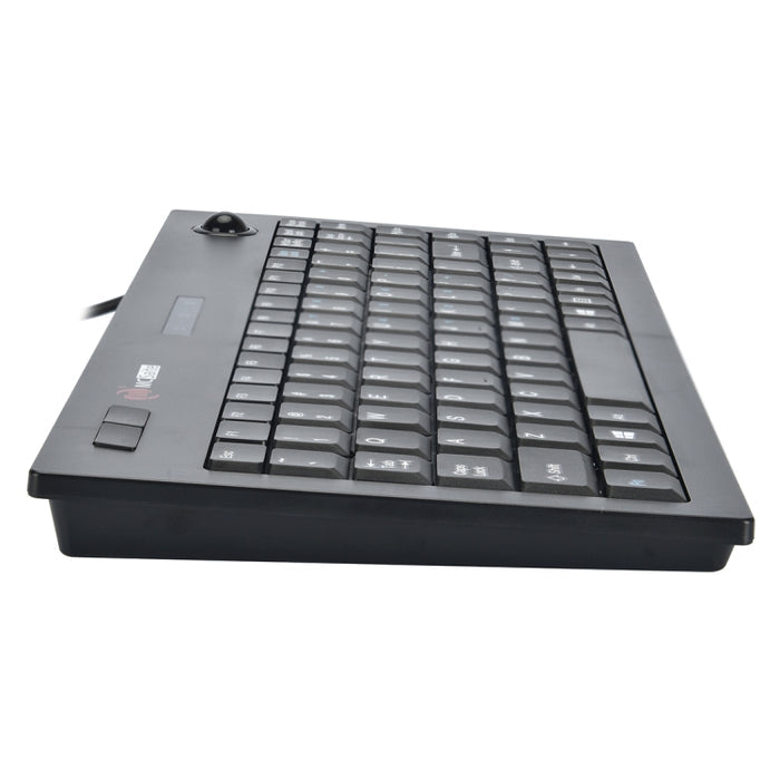 MC Saite MC-9712 Keyboard - Wired 88 Keys Multimedia Computer Keyboard with Trackball for Windows