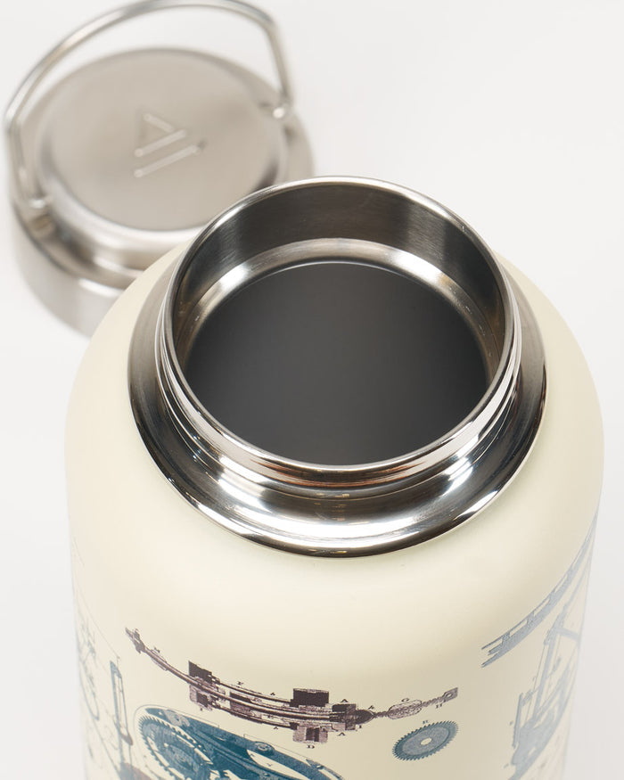 Mechanical Engineering 32 oz Steel Bottle