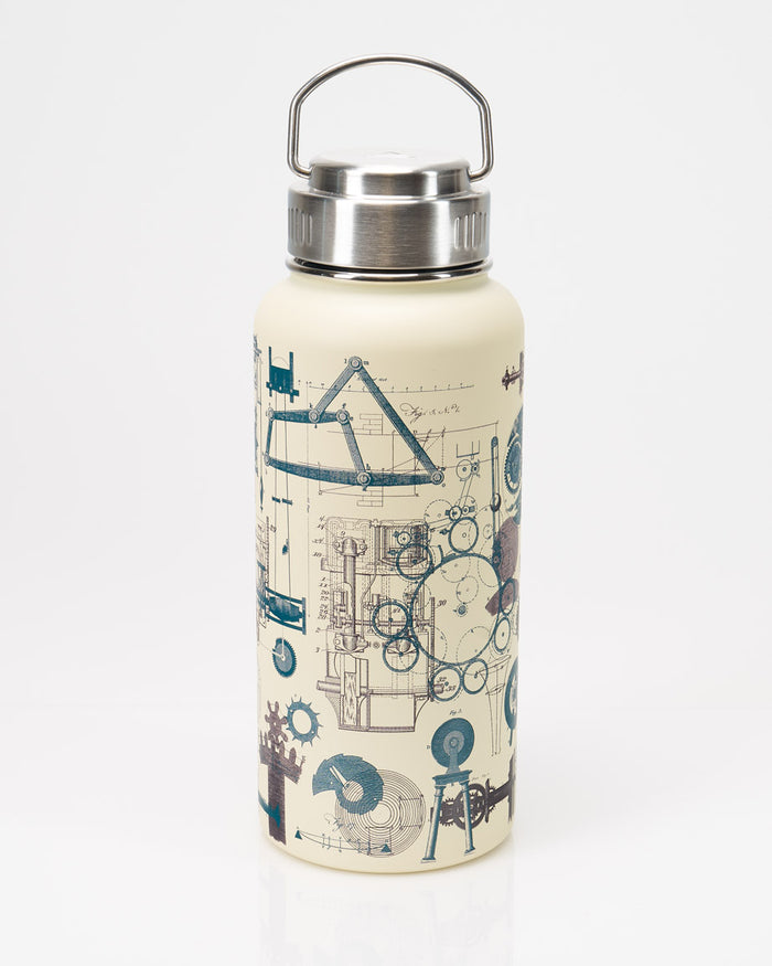 Mechanical Engineering 32 oz Steel Bottle