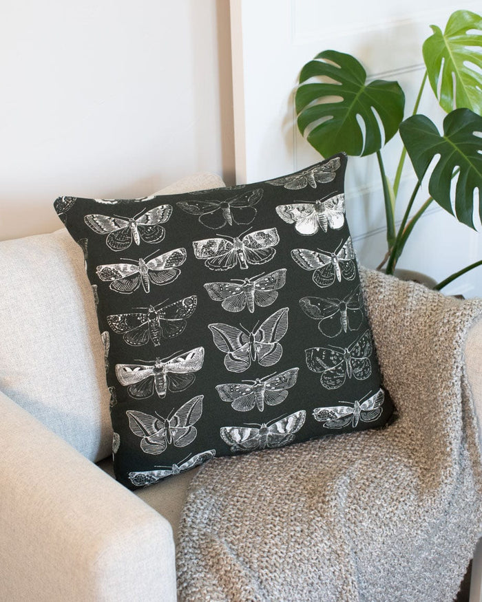 Midnight Moth Pillow Cover Cognitive Surplus