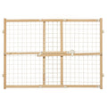 Midwest Wood and Wire Mesh Pet Gate