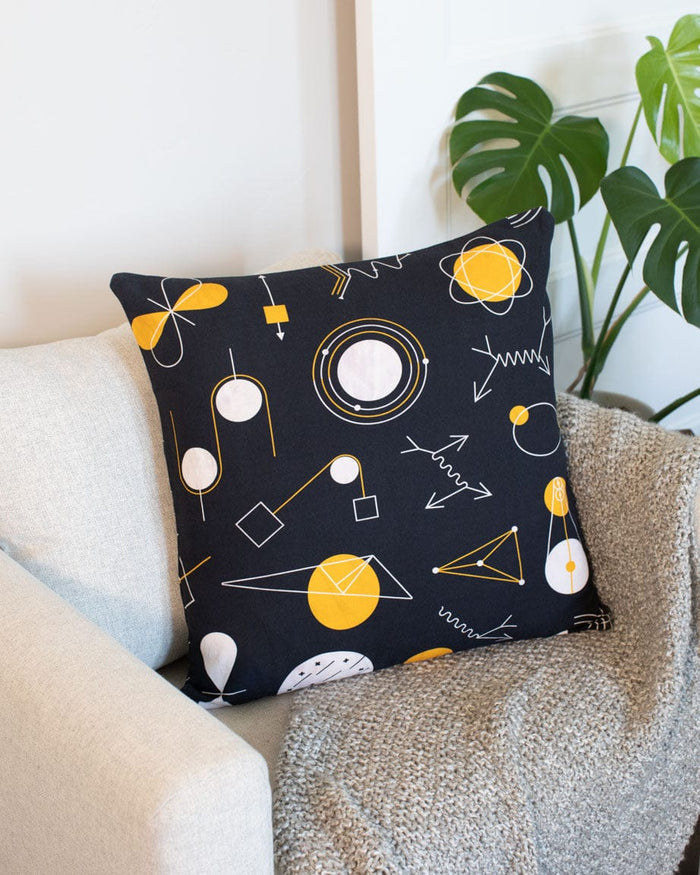 Modern Physics Pillow Cover Cognitive Surplus