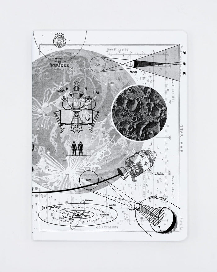 Moon Landing Softcover - Dot Grid Cognitive Surplus