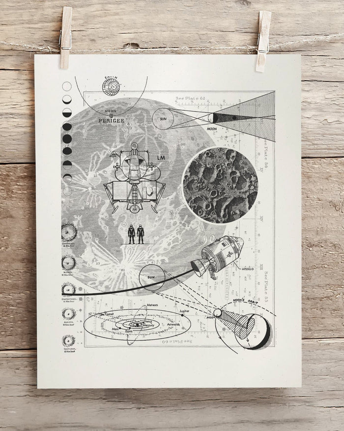 Moon Museum Print Cognitive Surplus