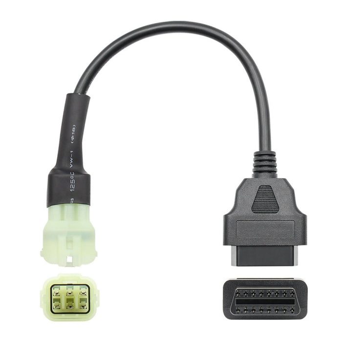 Motorcycle OBD 16PIN to 6PIN Connector Cable for KTM