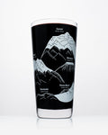 Mountain Peaks of the World Beer Glass (12 oz)