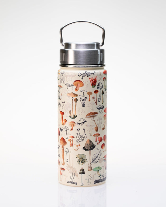 Mushrooms 18 oz Steel Bottle Cognitive Surplus