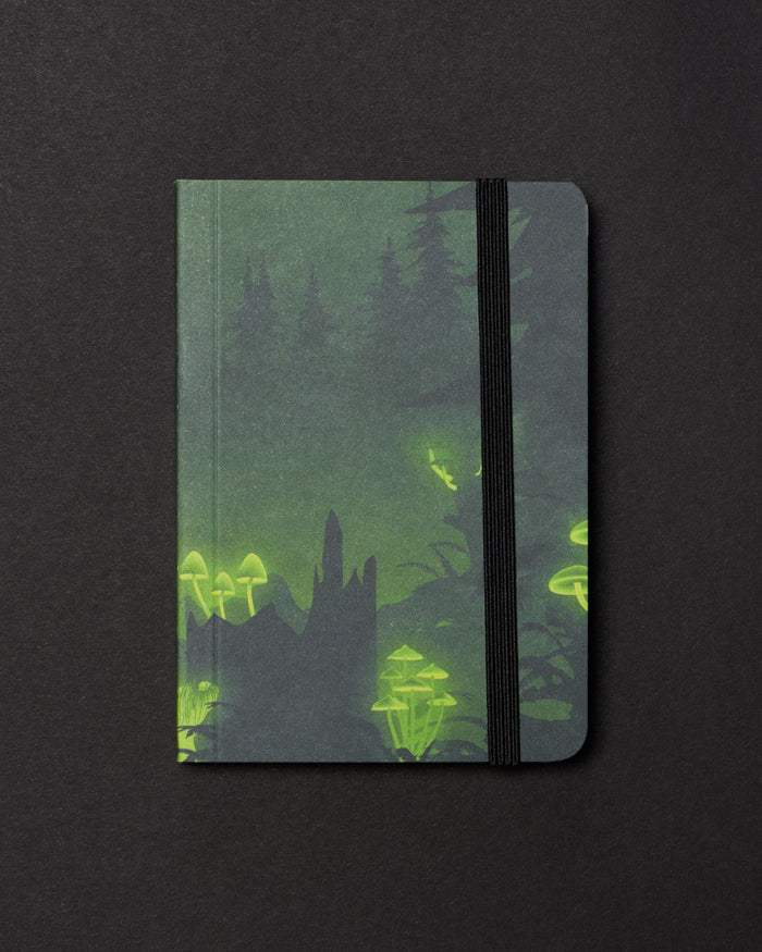 Mushrooms Dark Observation Softcover