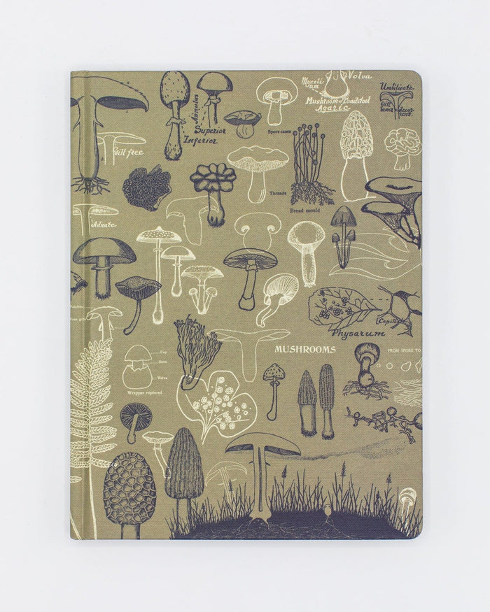Mushrooms Hardcover - Dot Grid Cognitive Surplus