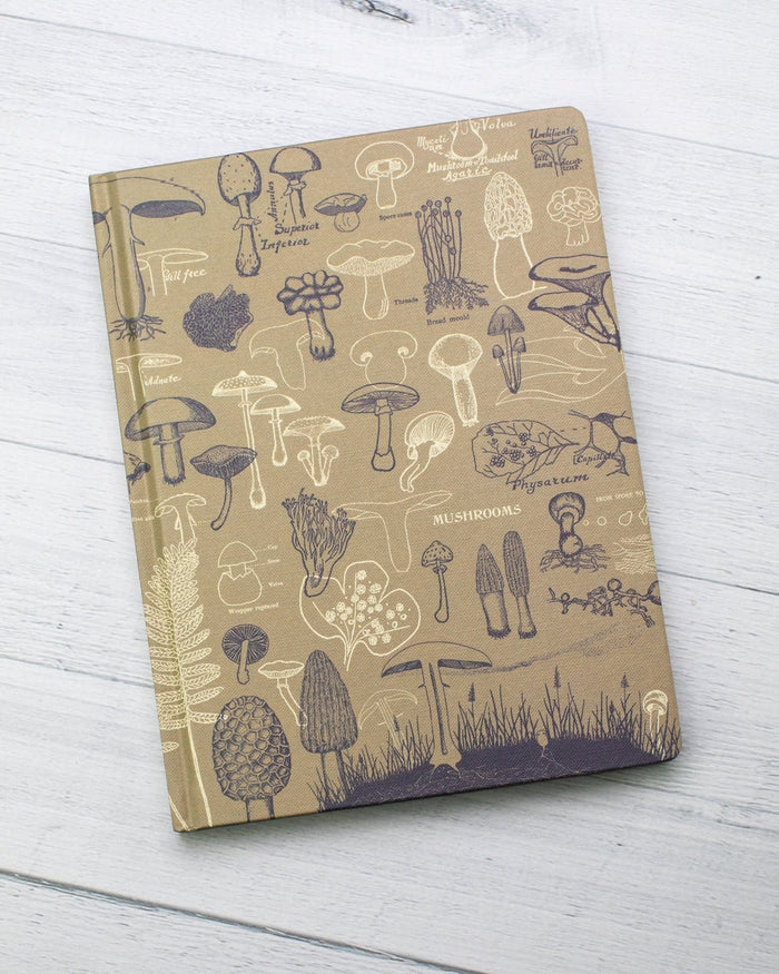 Mushrooms Hardcover - Dot Grid Cognitive Surplus