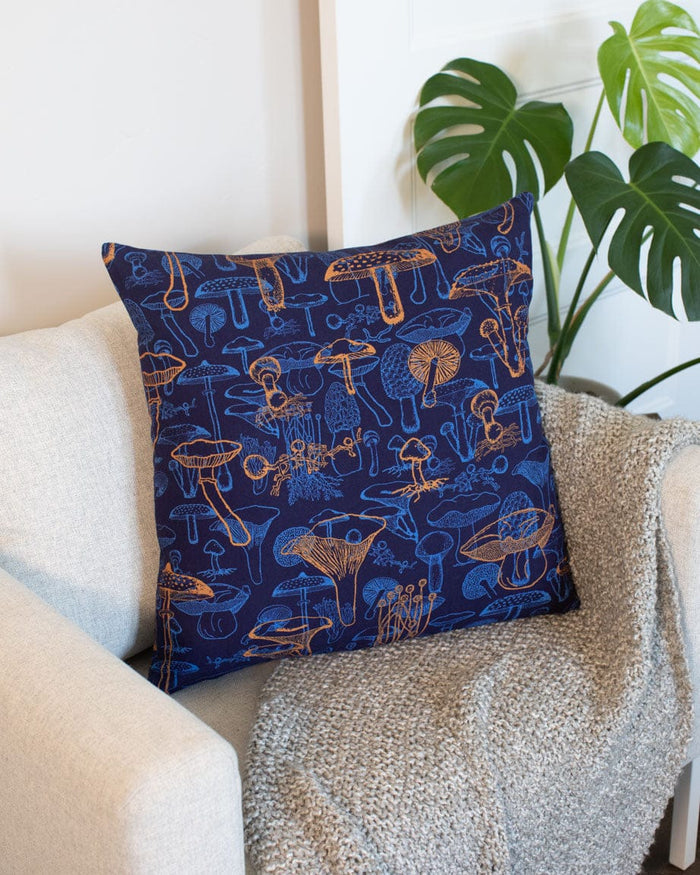 Mushrooms Pillow Cover Cognitive Surplus