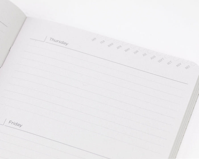 Mushrooms Yearly Planner Cognitive Surplus