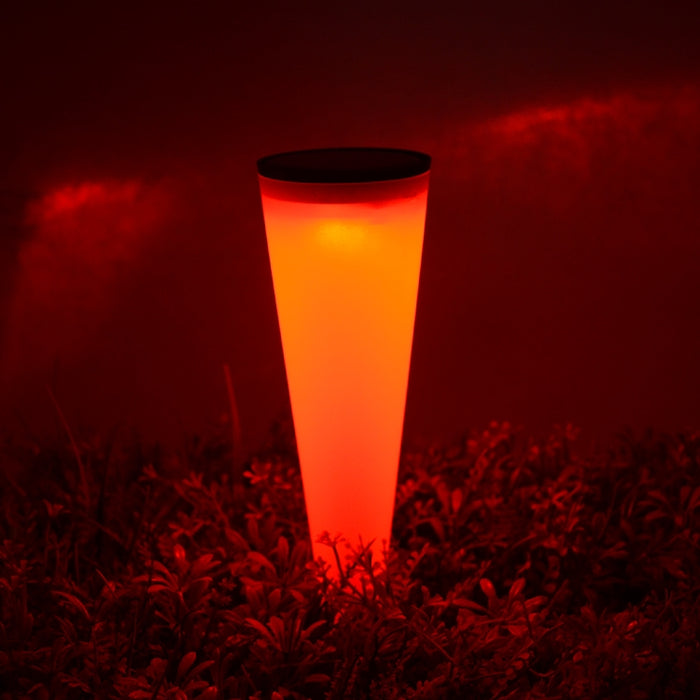N231 Circular Cone Solar Wall Lamp for Outdoor Garden Landscape Lighting