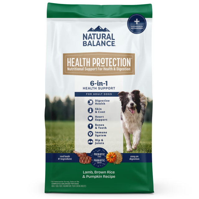 Natural Balance Lamb, Brown Rice & Pumpkin Recipe Dry Dog Food