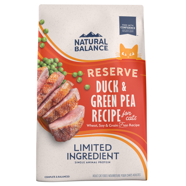 Natural Balance Limited Ingredient Reserve Grain Free Duck & Green Pea Recipe Cat Food