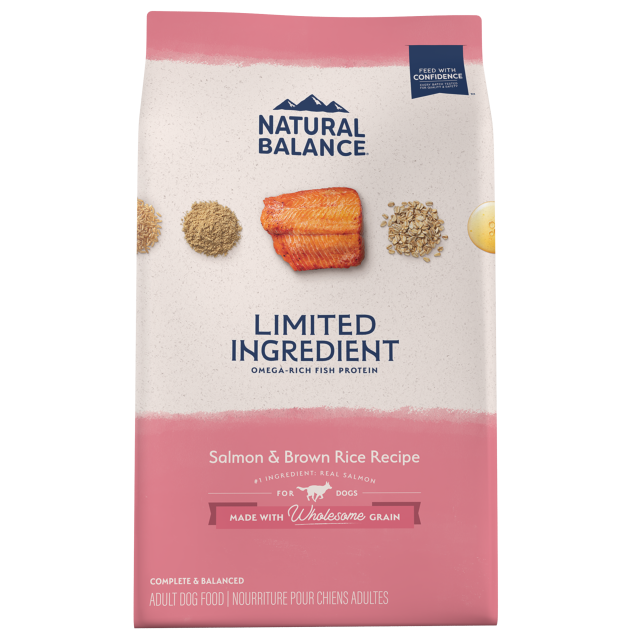 Natural Balance Limited Ingredient Salmon & Brown Rice Recipe Dry Dog Food
