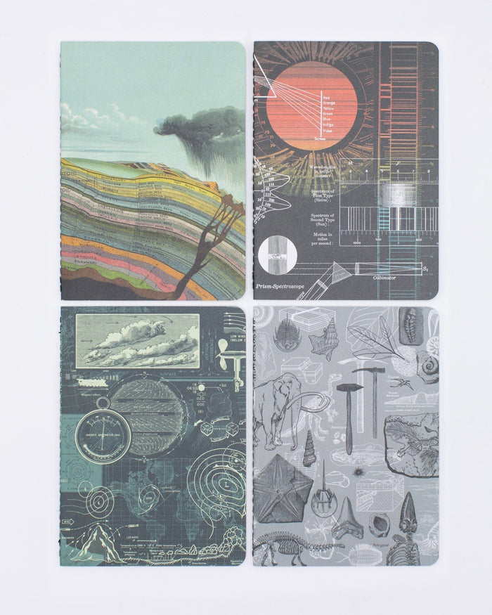 Natural History Pocket Notebooks 4-pack Cognitive Surplus