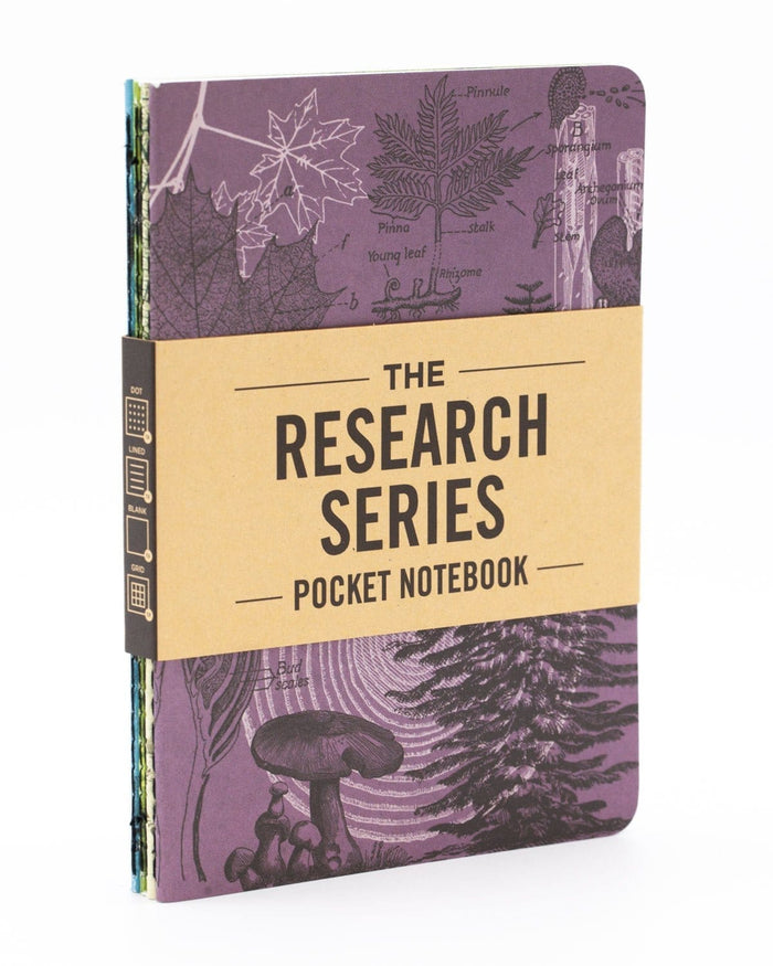 Natural Science Pocket Notebook 4-pack Cognitive Surplus