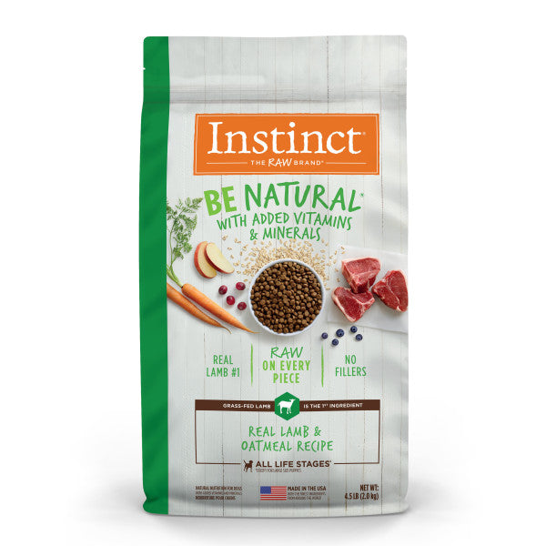 Nature's Variety Instinct Be Natural Lamb & Oatmeal Recipe Dry Dog Food