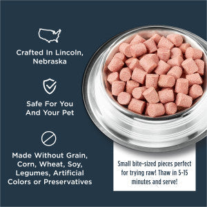 Nature's Variety Instinct Raw Frozen Lamb Bites Dog Food