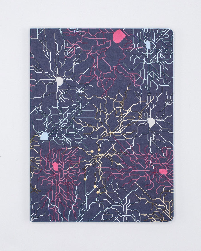 Neural Circuit Softcover - Dot Grid Cognitive Surplus