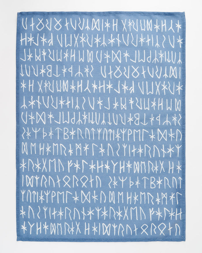 Norse Runes Tea Towel