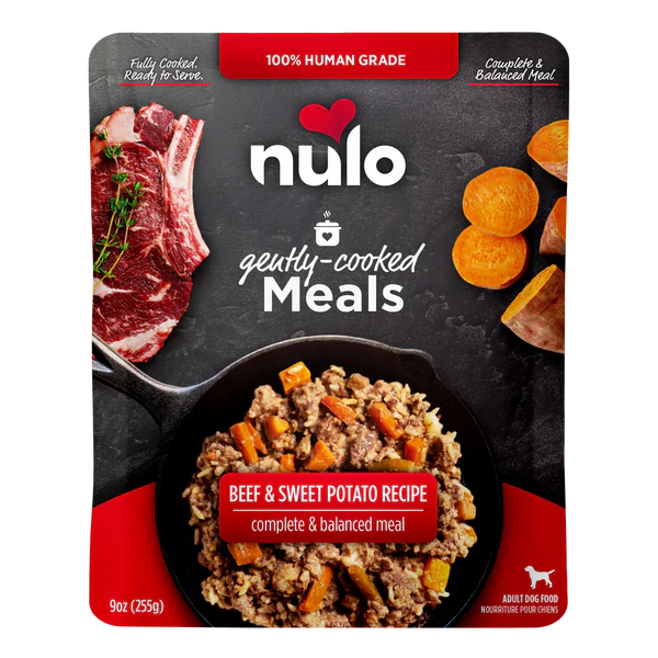 Nulo Gently-Cooked Meals Beef & Sweet Potato Recipe