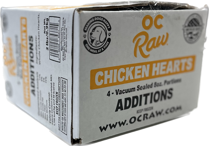 OC Raw Dog Chicken Hearts Additions