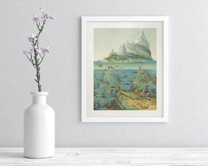 Descending Regions Museum Print Cognitive Surplus