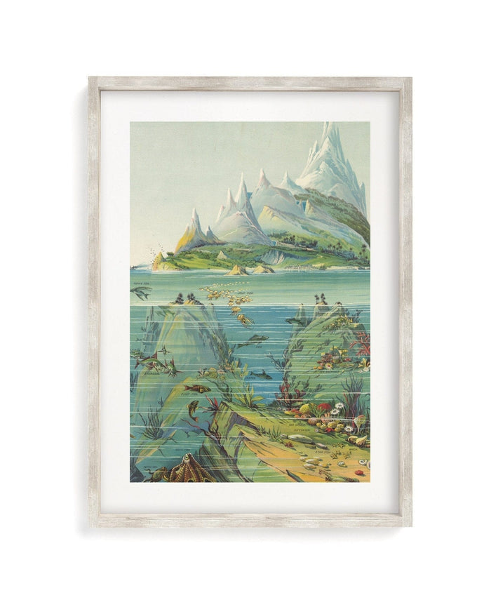 Descending Regions Museum Print Cognitive Surplus