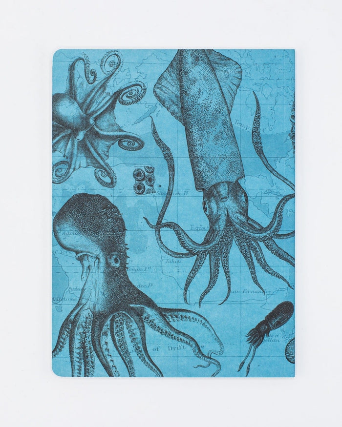 Octopus & Squid Softcover - Lined Cognitive Surplus