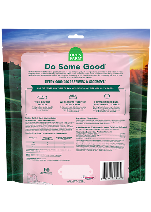 Open Farm Goodbowl™ Wild-Caught Salmon Freeze Dried Raw Topper for Dogs