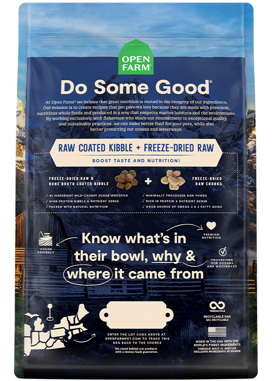 Open Farm Wild Ocean Grain-Free RawMix for Dogs
