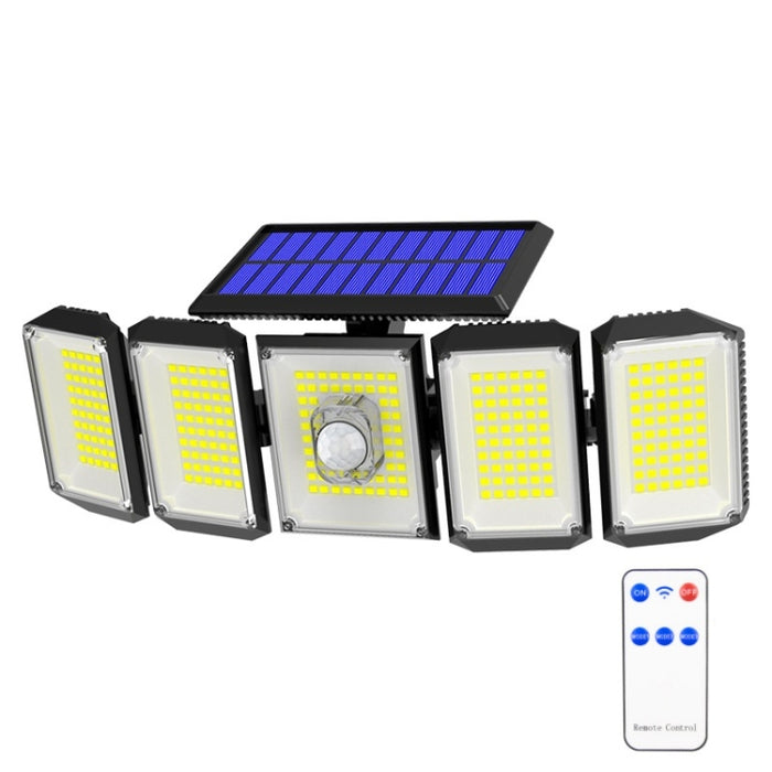 Outdoor Solar Body Sensor Wall Light - TY10704 for Garden Illumination