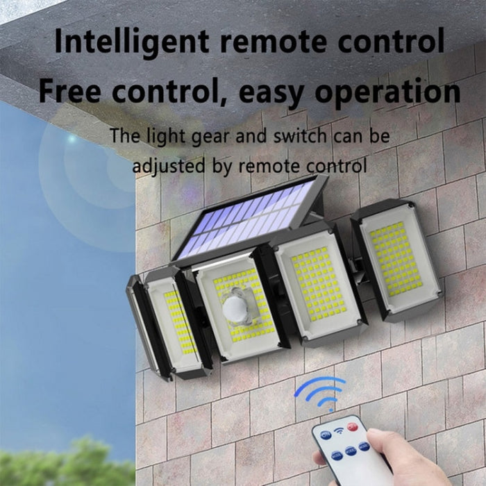 Outdoor Solar Body Sensor Wall Light - TY10704 for Garden Illumination