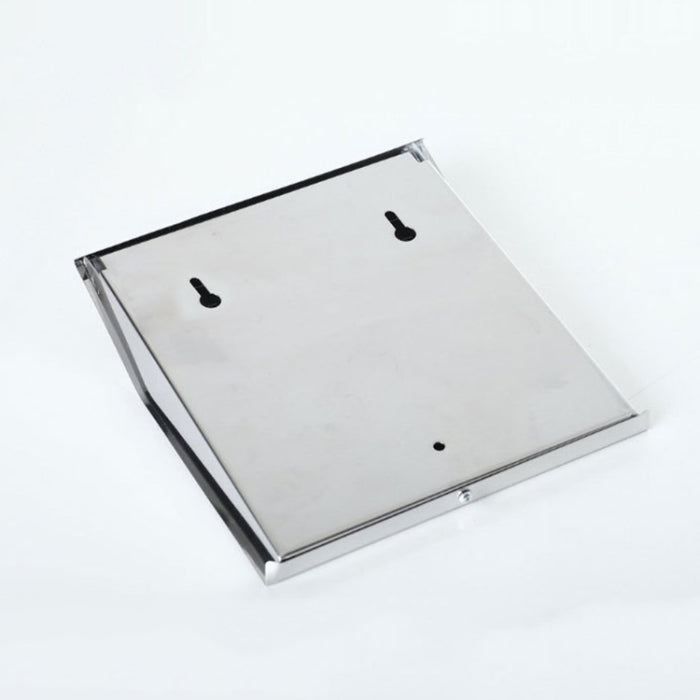 Outdoor Solar Wall Number Light - 2 LEDs Waterproof Stainless Steel House Number Fixture