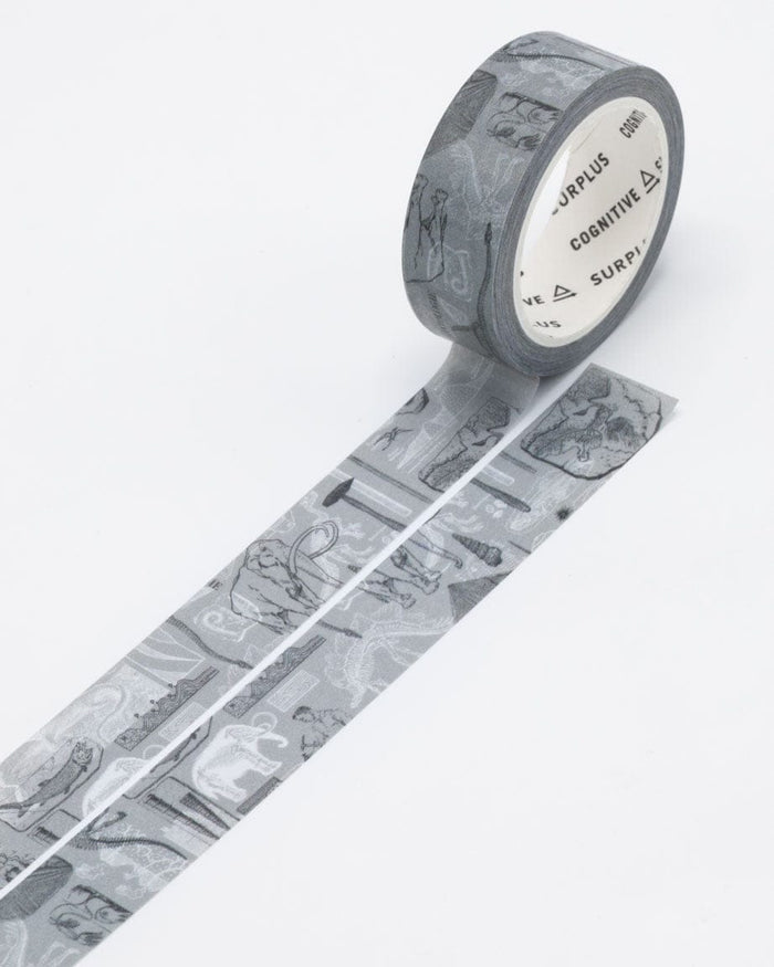Paleontology Washi Tape Cognitive Surplus