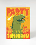 Cognitive Surplus Party Like There's No Tomorrow: T-Rex Card.