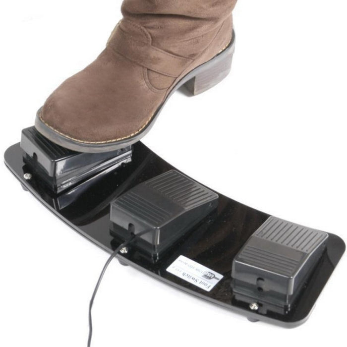 PC USB Foot Switch - Triple Action 2 Foot Switch Set