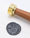 Home Planet Earth Wax Stamp Cognitive Surplus