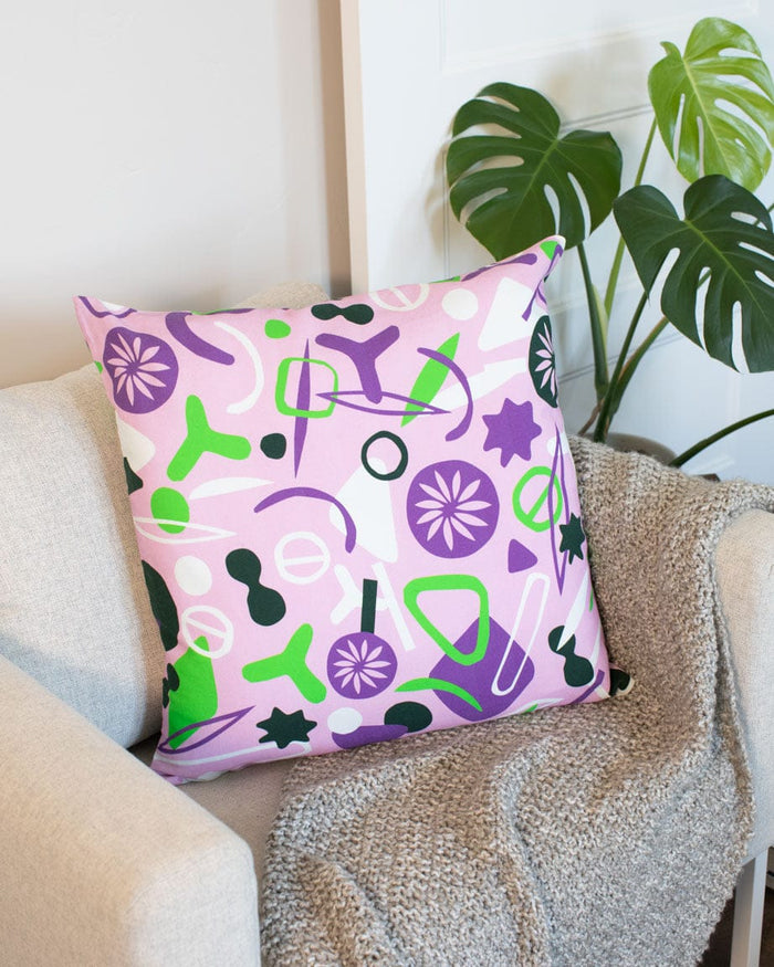 Plankton: Diatoms Pillow Cover Cognitive Surplus
