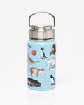 Polar Zoology 12 oz Steel Bottle