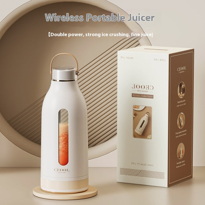 Portable Small Rechargeable Electric Juicer and Mixer for Household Use - LYDARZ