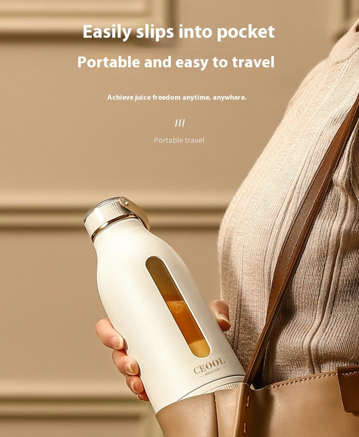 Portable Small Rechargeable Electric Juicer and Mixer for Household Use - LYDARZ