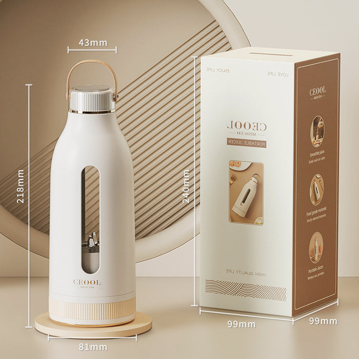 Portable Small Rechargeable Electric Juicer and Mixer for Household Use - LYDARZ