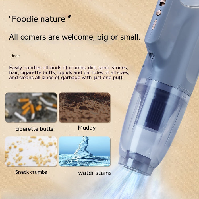 Portable Large Suction Small Wireless Vacuum Cleaner - LYDARZ
